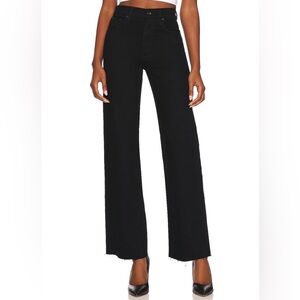 SLVRLAKE Black High-Rise Grace Jeans